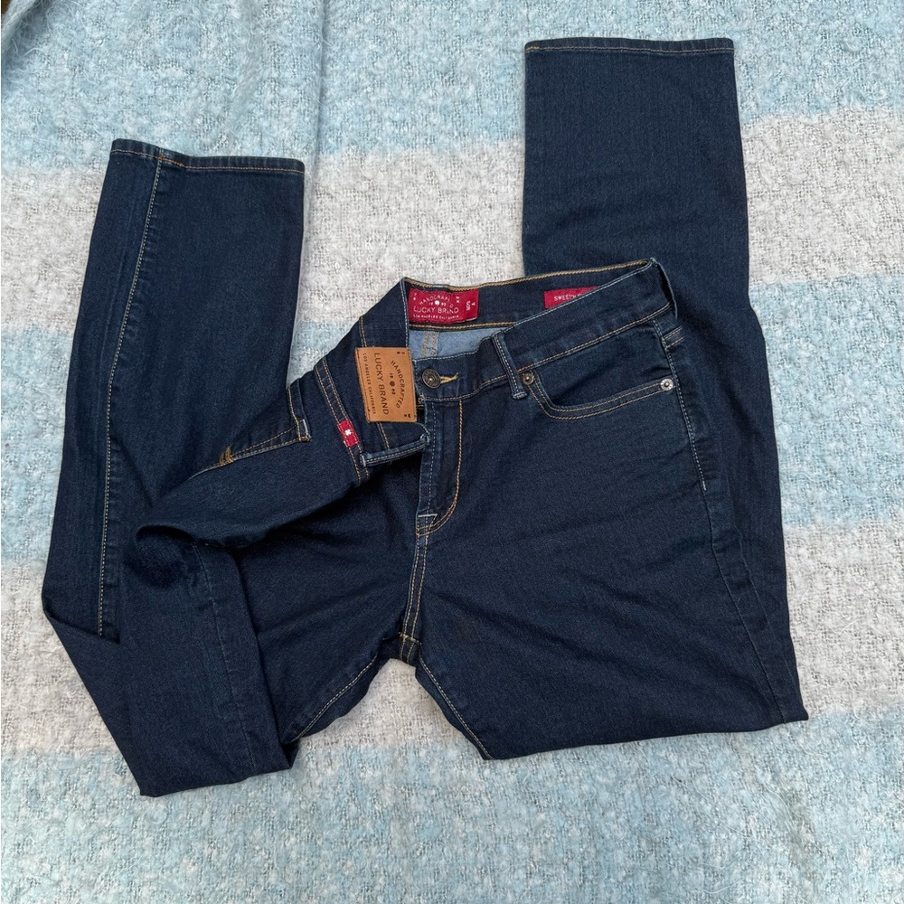 Lucky Brand Blue Slim Straight Jeans 8/29